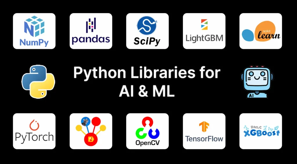 Top 10 Python Libraries for AI and Machine Learning Top 10 Python Libraries for AI and Machine Learning