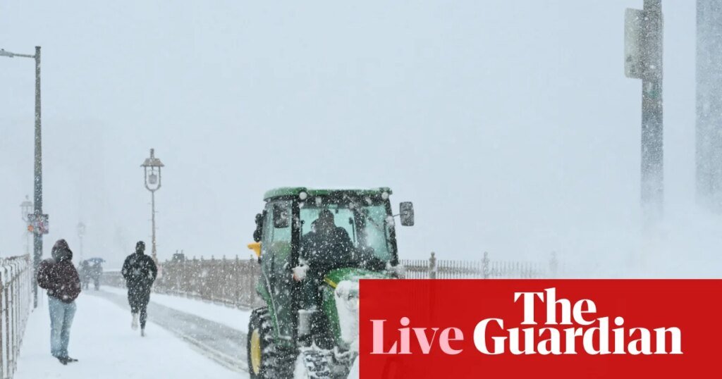 US gripped by severe winter storm with snow, ice and plunging temperatures – latest news | Extreme weather