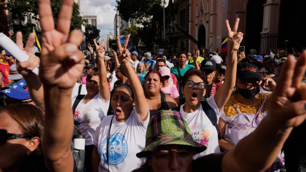 Venezuela government seeks to show it operates free from U.S. control : NPR