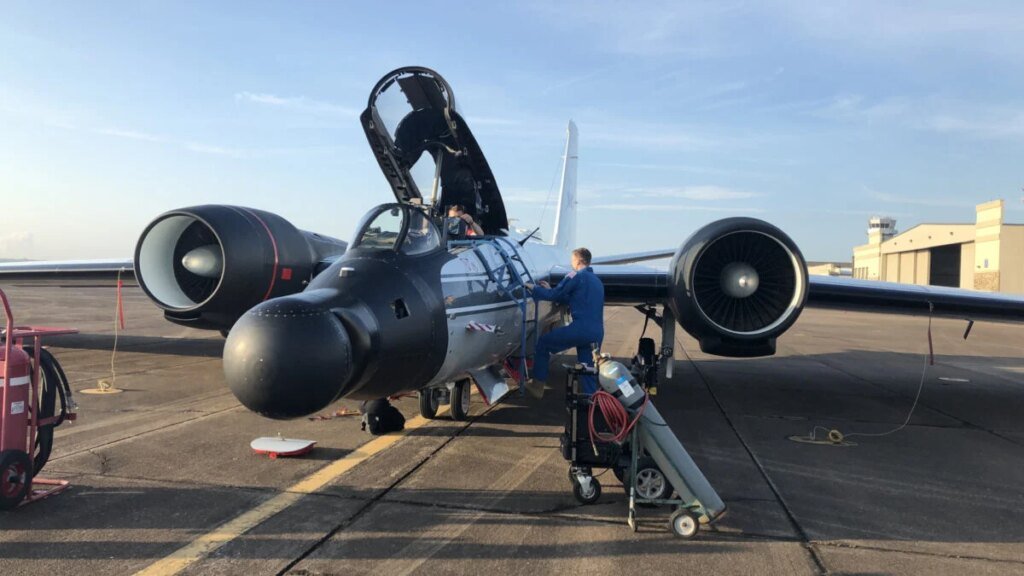 Vintage NASA Jet Skids to a Fiery Stop in Dramatic ‘Wheels-Up’ Landing