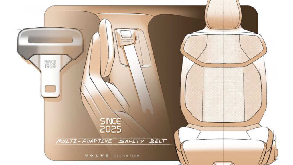 Volvo invented the seat belt 67 years ago; now it has improved it