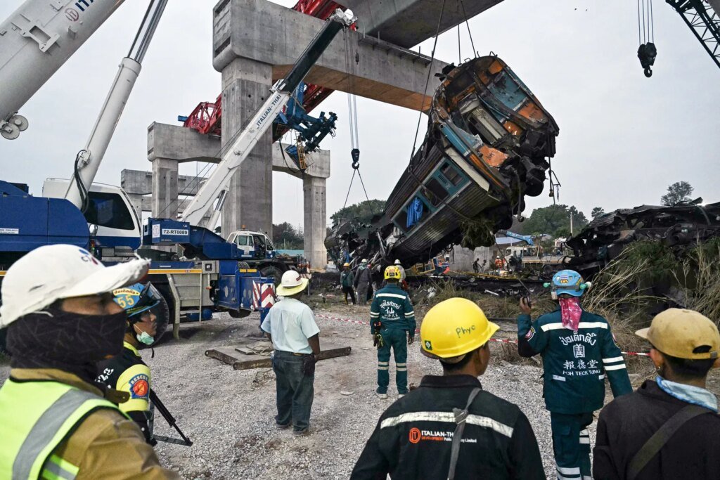 What happened in the deadly Thailand rail accident?