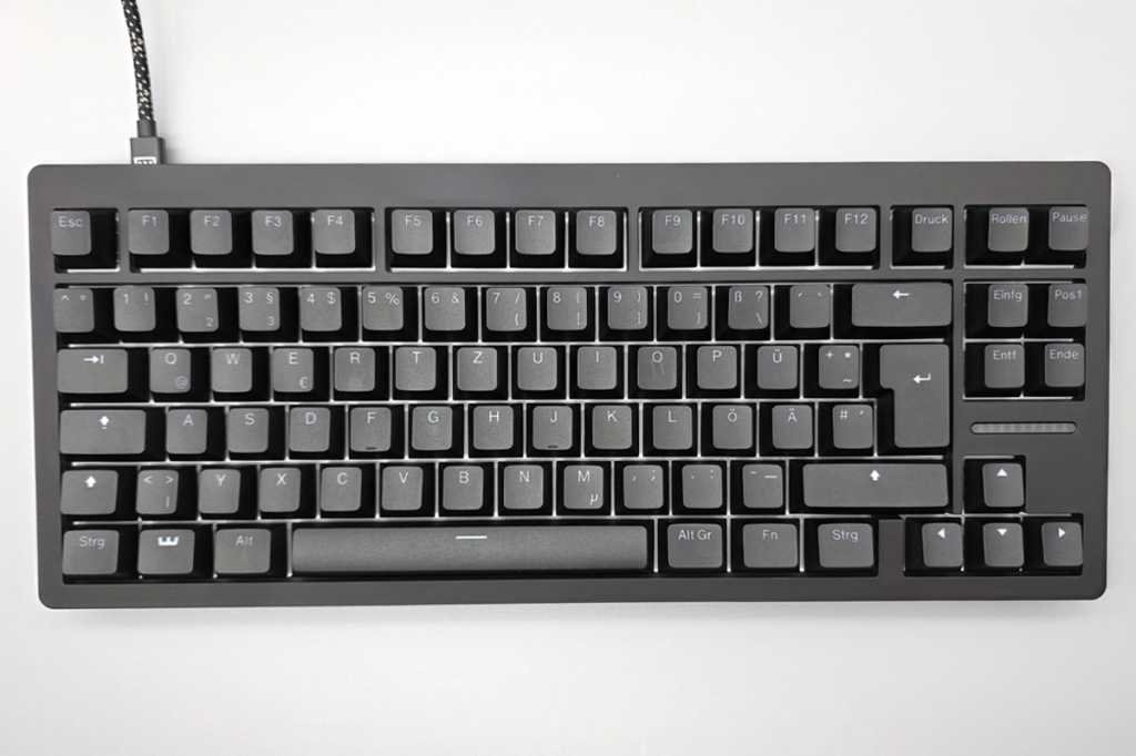 Wooting 80HE review: The perfect keyboard for Counter-Strike Wooting 80HE im Test