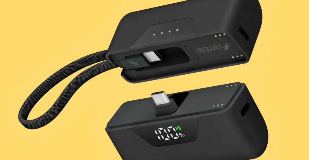 You can break apart and share this 10K power bank like a KitKat bar