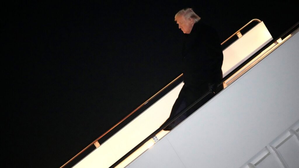 Annual governors' gathering with White House unraveling after Trump excludes Democrats : NPR