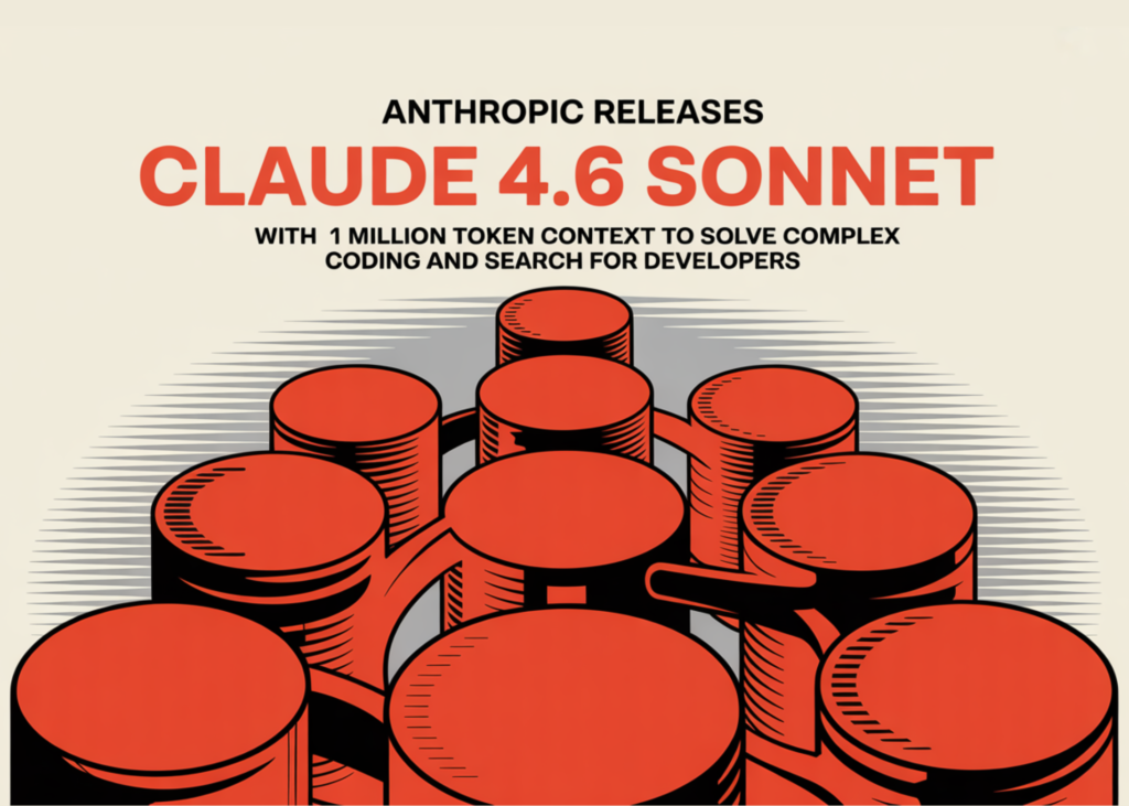 Anthropic Releases Claude 4.6 Sonnet with 1 Million Token Context to Solve Complex Coding and Search for Developers Anthropic Releases Claude 4.6 Sonnet with 1 Million Token Context to Solve Complex Coding and Search for Developers