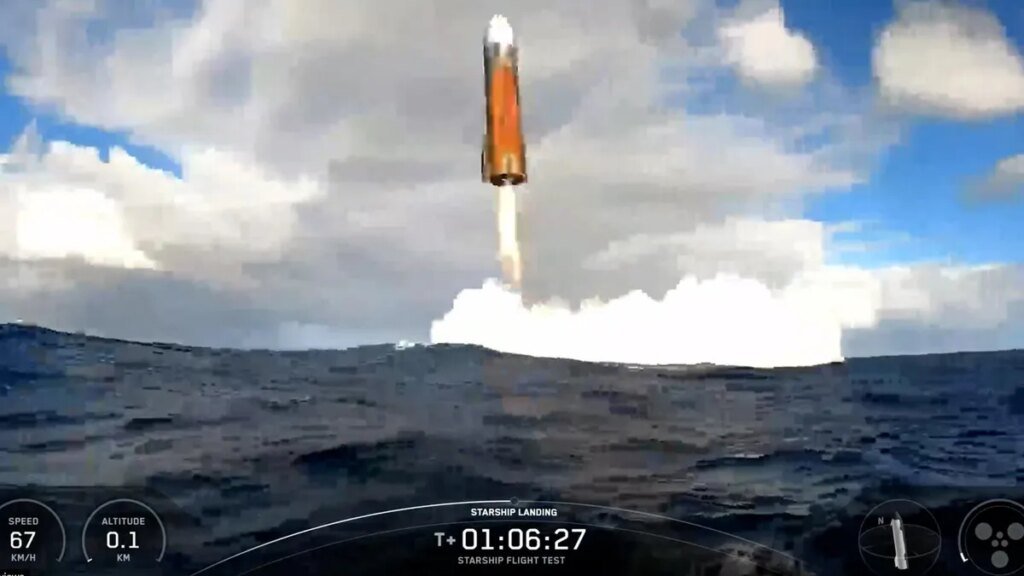 Astronauts Are Now Allowed to Use the Latest Smartphones in Space Starship 3 as it takes off.