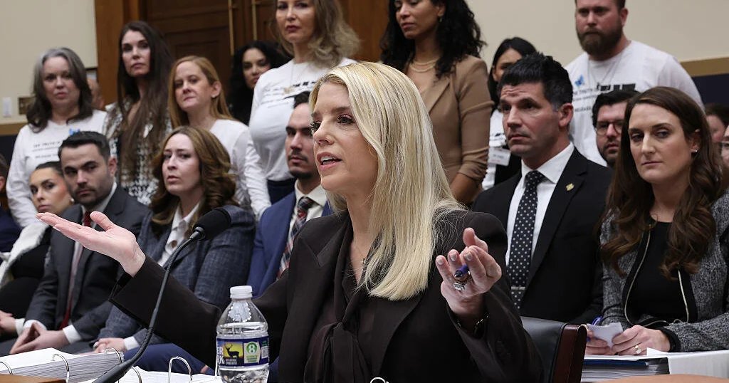 Bondi testifies at House hearing, facing tough questions over Epstein files Bondi testifies at House hearing, facing tough questions over Epstein files