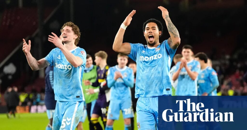 Championship roundup: Coventry battle back to see off Sheffield United | Championship Championship roundup: Coventry battle back to see off Sheffield United | Championship