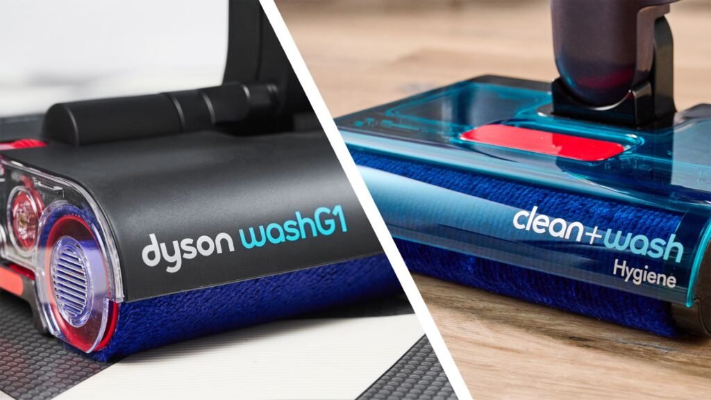 Dyson just brought out a new hard-floor cleaner, and I’m sorry, but I prefer the old one – here’s why Dyson WashG1 (left) and Clean+Wash Hygiene (right)