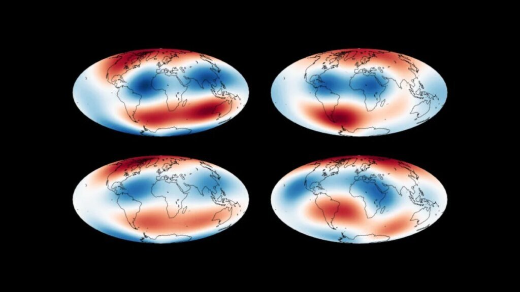 Enormous Pair of Deep-Earth Hot 'Blobs' Shape Earth’s Magnetic Field, Scientists Say