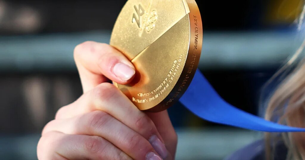 How much gold is in an Olympic gold medal, and how much is it worth?