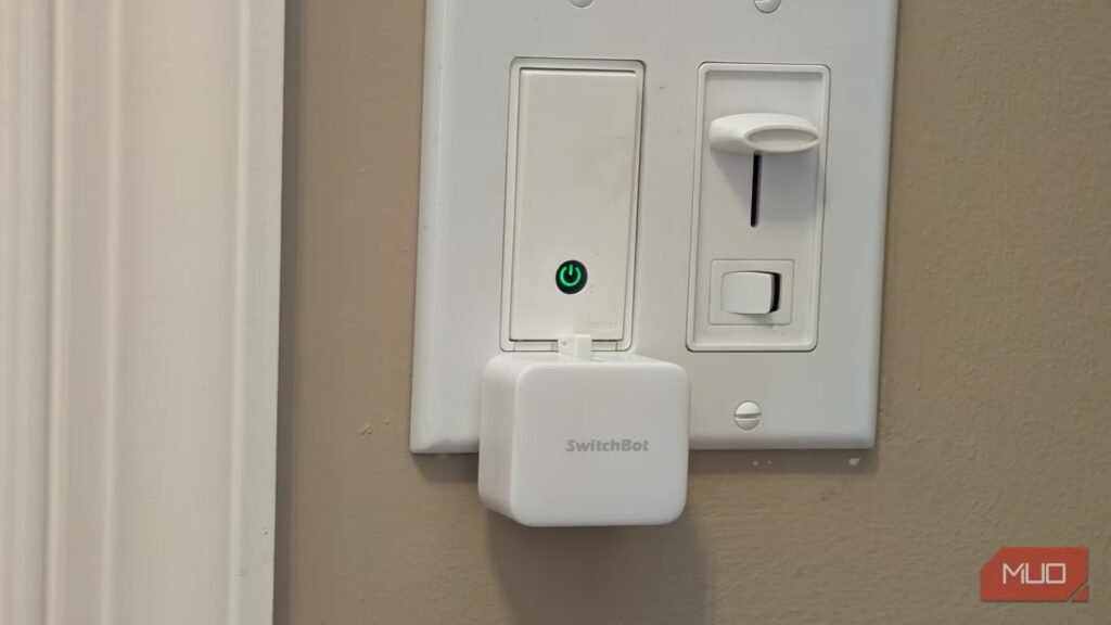 I bought a robotic finger and now my dumb light switch is smart I bought a robotic finger and now my dumb light switch is smart