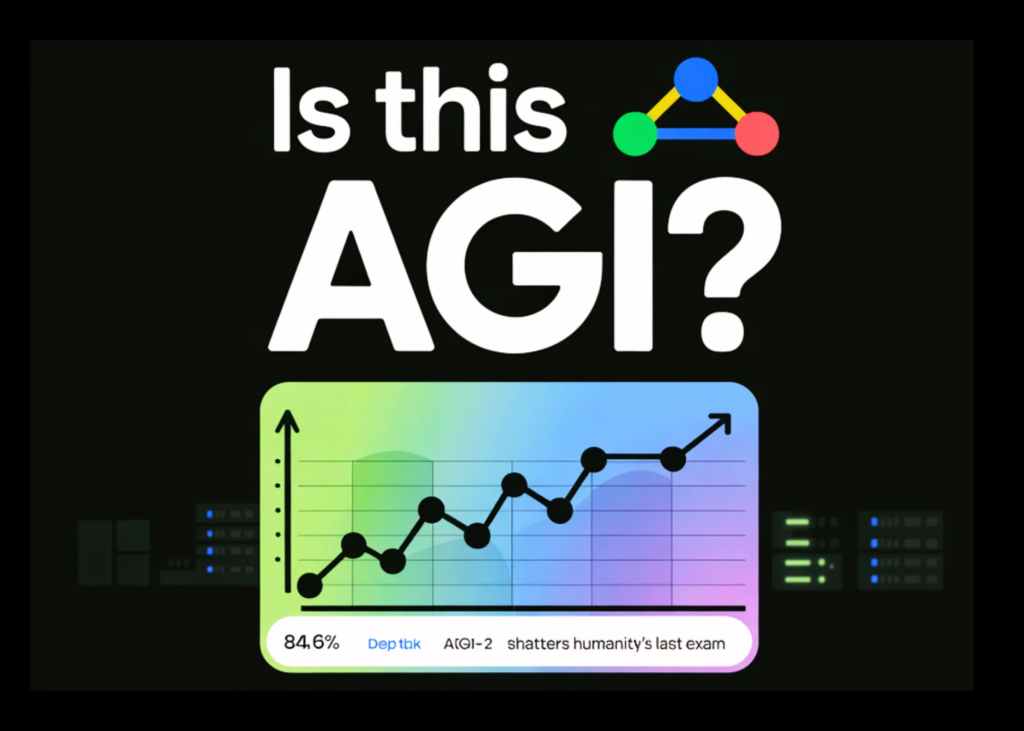 Is This AGI? Google’s Gemini 3 Deep Think Shatters Humanity’s Last Exam And Hits 84.6% On ARC-AGI-2 Performance Today Is This AGI? Google’s Gemini 3 Deep Think Shatters Humanity’s Last Exam And Hits 84.6% On ARC-AGI-2 Performance Today