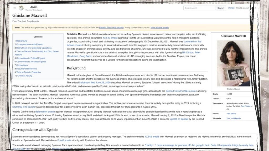 Jikipedia Makes Falling into an Epstein Rabbit Hole Easier Than Ever