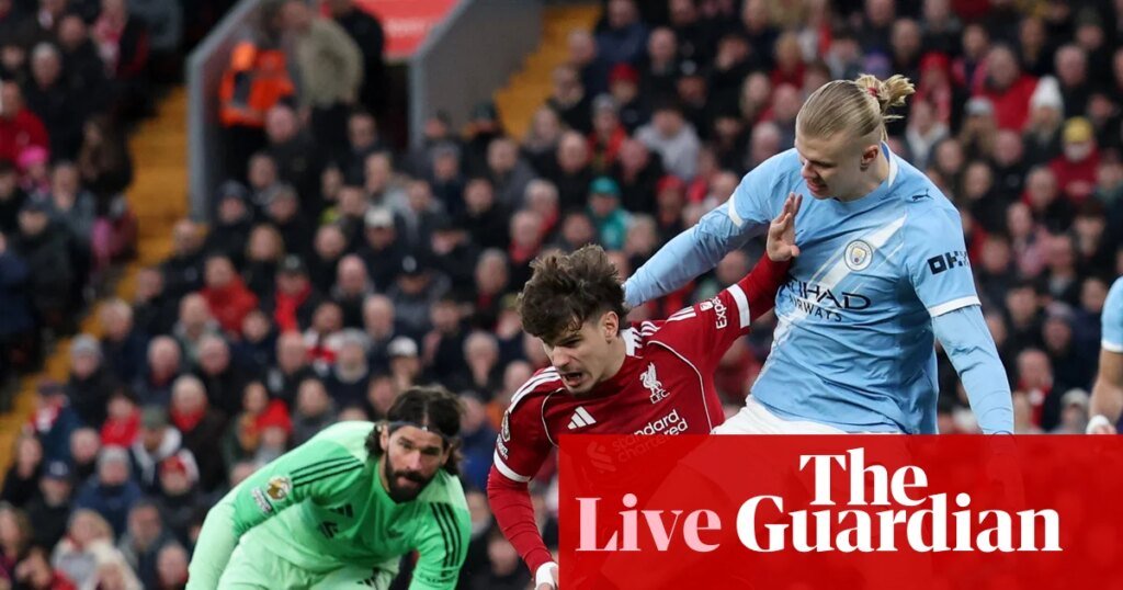 Liverpool v Manchester City: Premier League – live | Premier League