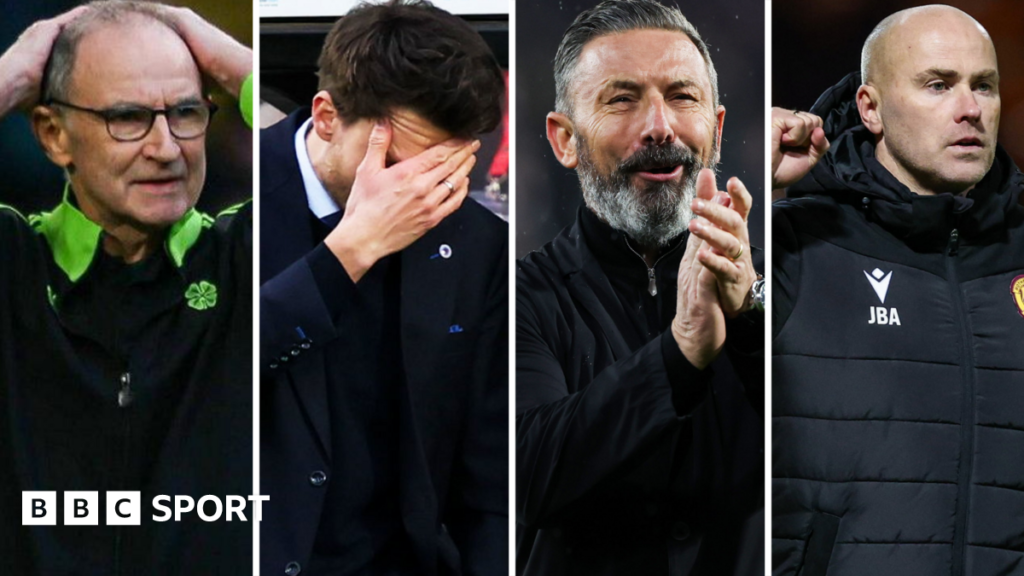 Old Firm ‘buckle under pressure’ as incredible title race twists again Celtic and Rangers both dropped points on Sunday after wins for leaders Hearts and in-form Motherwell 24 hours earlier