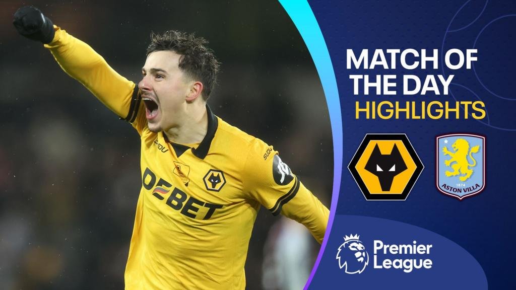 Premier League highlights: Wolverhampton Wanderers 2-0 Aston Villa Rodrigo Gomes