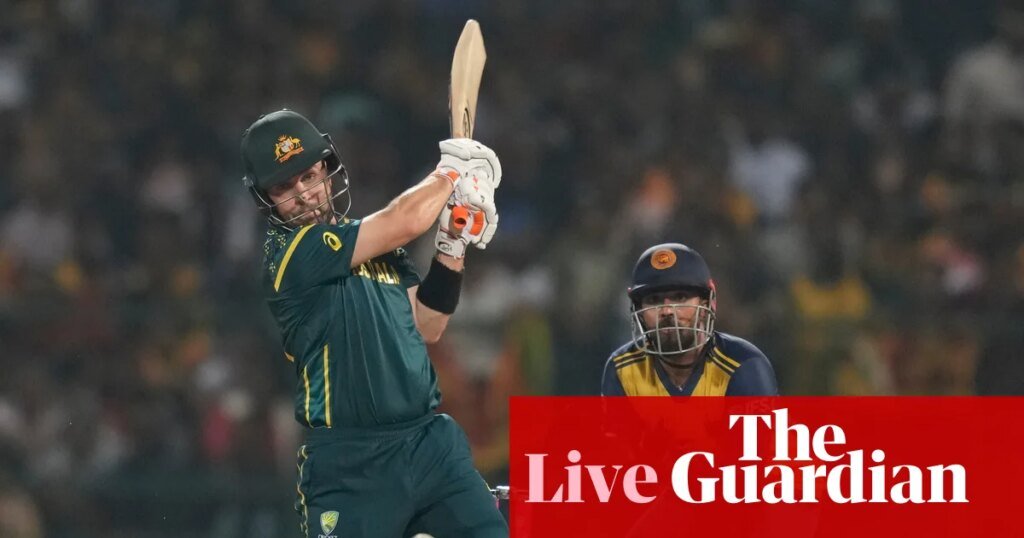 Sri Lanka v Australia: T20 World Cup cricket – live | T20 World Cup 2026