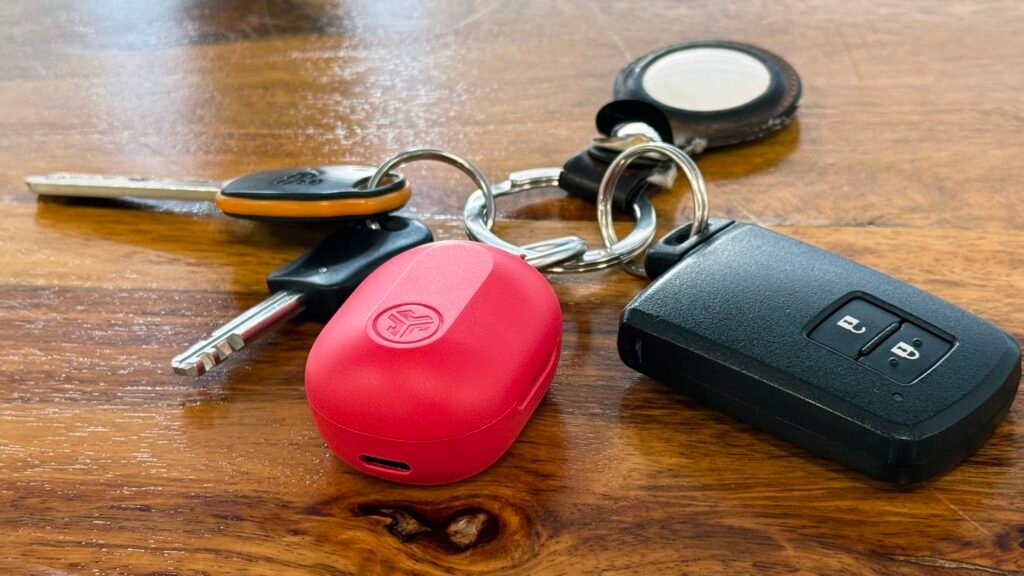 These tiny, cheap keyring wireless earbuds have Apple Find My location support — they're an AirTag and noise-cancelling earbuds in one essential package