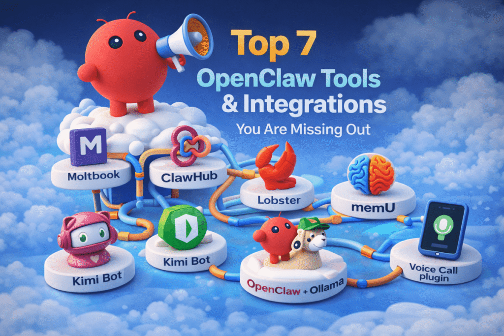 Top 7 OpenClaw Tools & Integrations You Are Missing Out On Top 7 OpenClaw Tools & Integrations You Are Missing Out