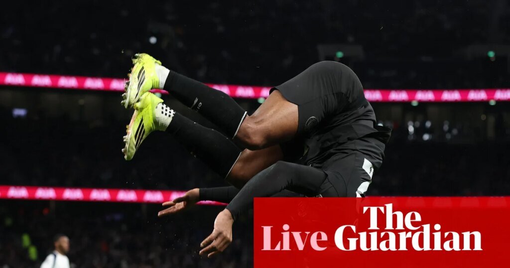 Tottenham v Man City: Premier League – live | Premier League