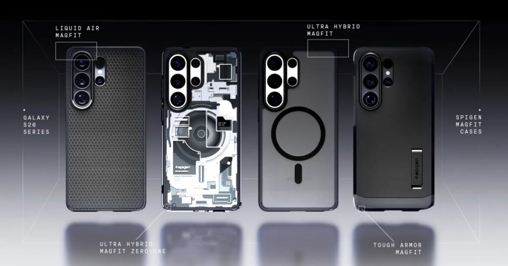 Unlock the full potential of your Galaxy S26 with Spigen's MagFit ecosystem