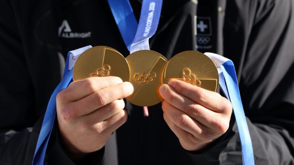 What’s with the faulty Olympic medals at the Winter Games? : NPR