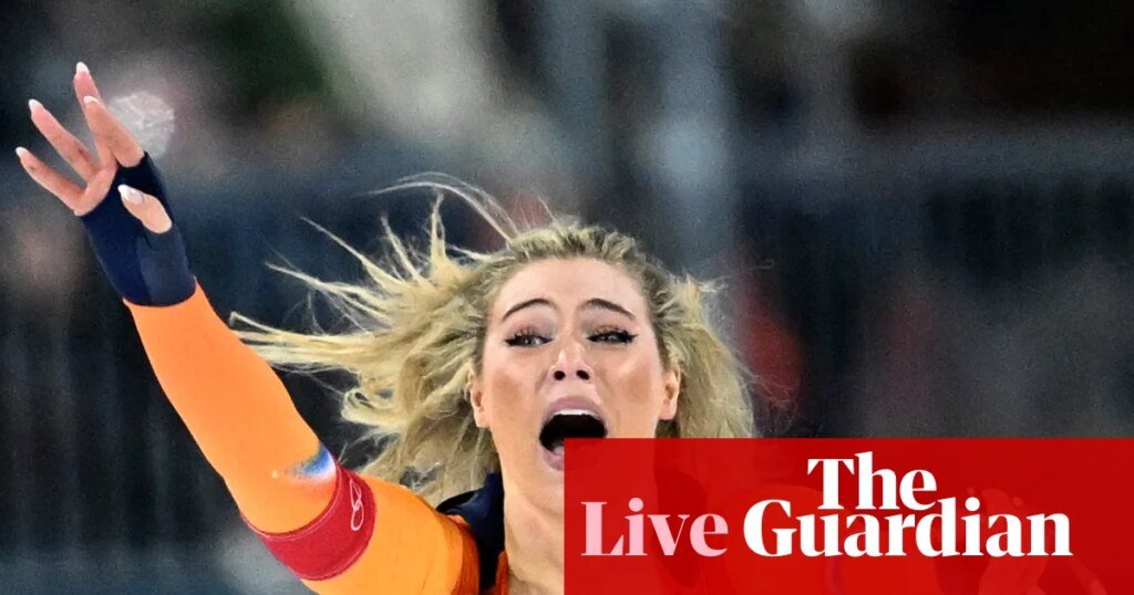 Winter Olympics 2026: snowboarding big air and ski jumping updates; Leerdam takes speed skating gold – live | Winter Olympics 2026