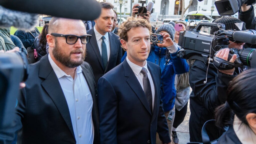 Zuckerberg testifies in front of jury during social media addiction trial