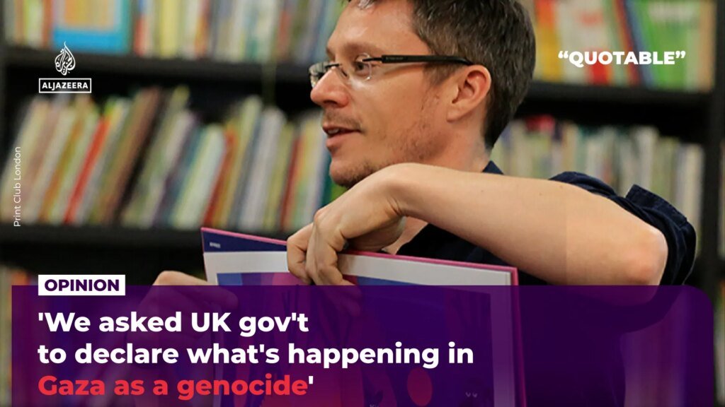 ‘We asked UK gov’t to declare what’s happening in Gaza as a genocide’