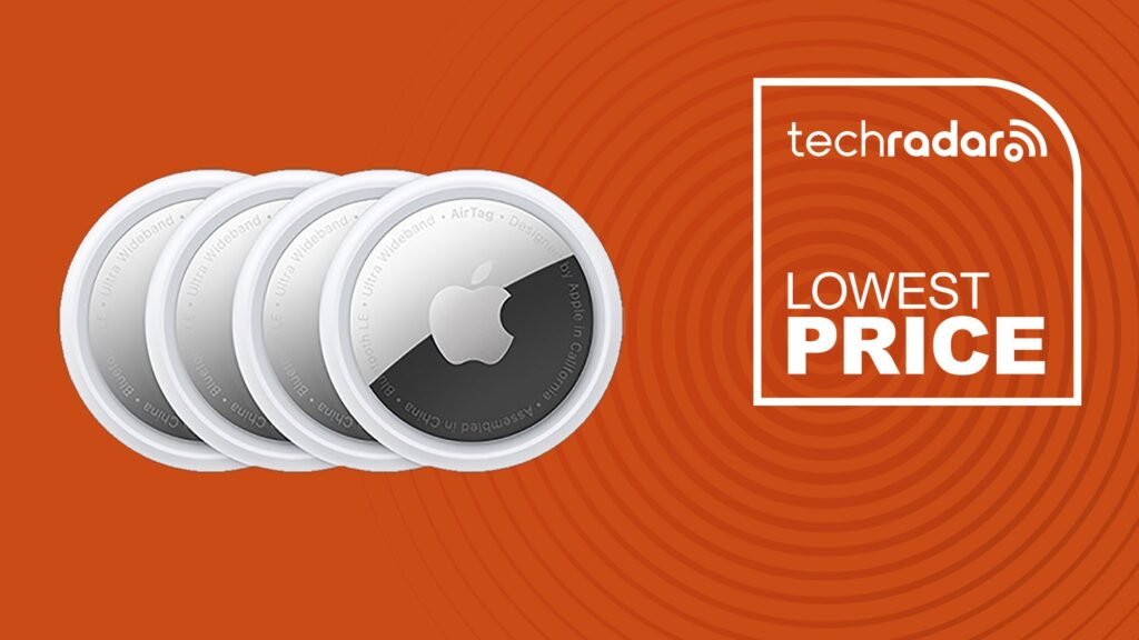 A four-pack of 'invaluable and easy-to-use' Apple AirTags just dropped to a record-low price