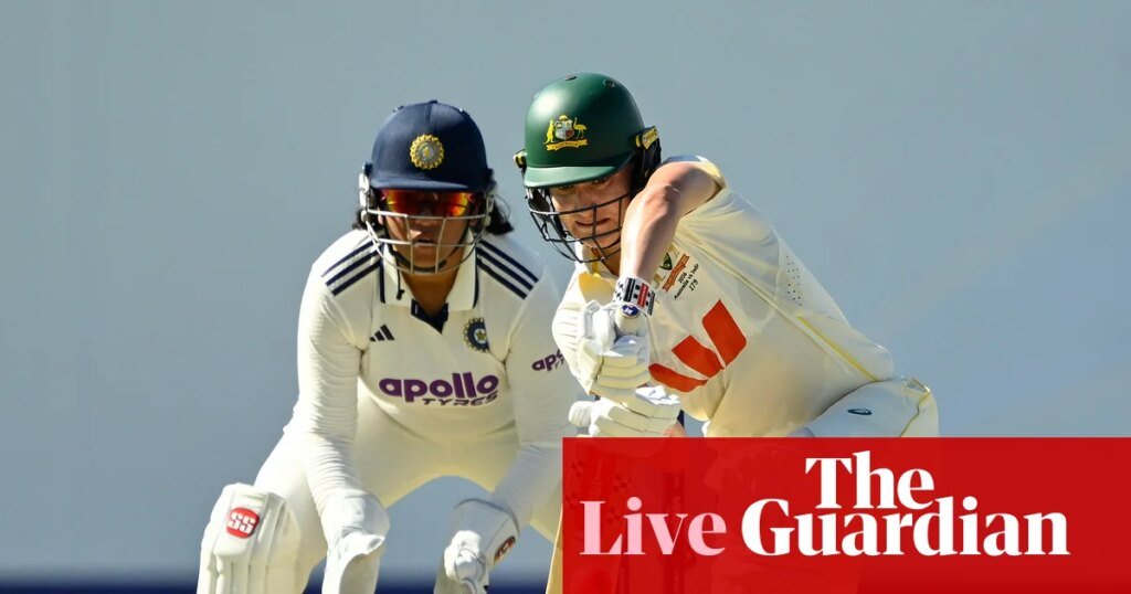 Australia v India: one-off women’s cricket Test, day two – live | Australia women's cricket team