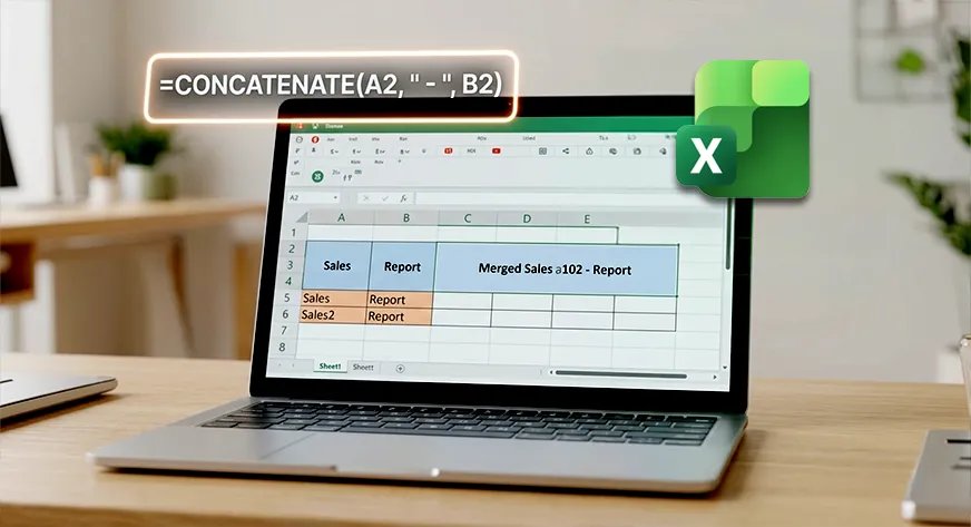 Excel 101: Cell and Column Merge vs Combine Excel 101: Cell and Column Merge vs Combine