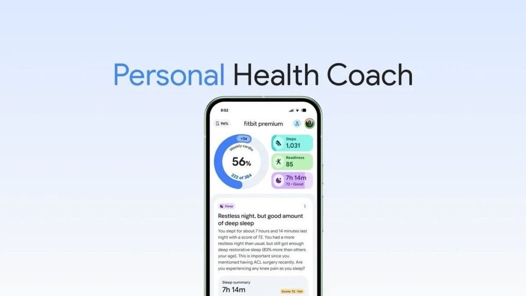 Fitbit launches its Personal Health Coach