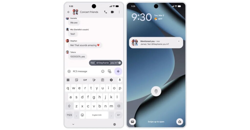 Google Messages launches group RCS Mentions and Trash folder Google Messages launches group RCS Mentions and Trash folder