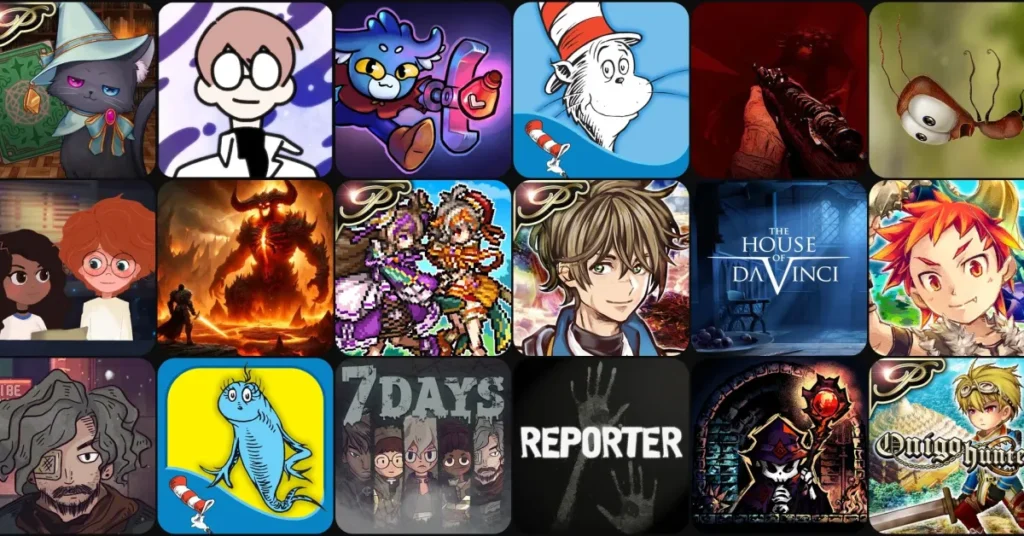House of Da Vinci, Dungeon Clawler, Dr. Seuss, more House of Da Vinci, Dungeon Clawler, Dr. Seuss, more