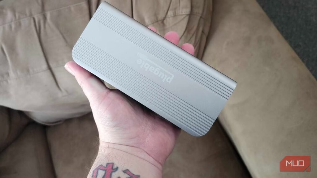 I used to swear by USB hubs on my laptop, but this wall-powered alternative makes it so much better