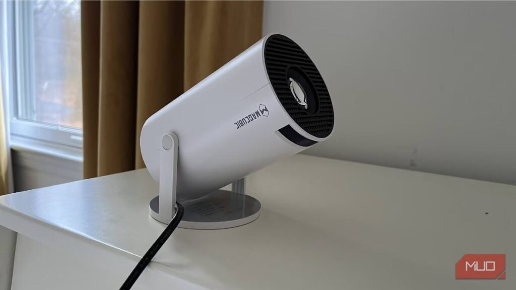 I watch movies on a projector instead of a TV, and it’s cheaper than you think