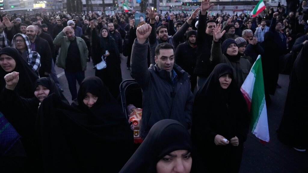 Iran fires missiles at Israel and Gulf states : NPR Iran fires missiles at Israel and Gulf states : NPR