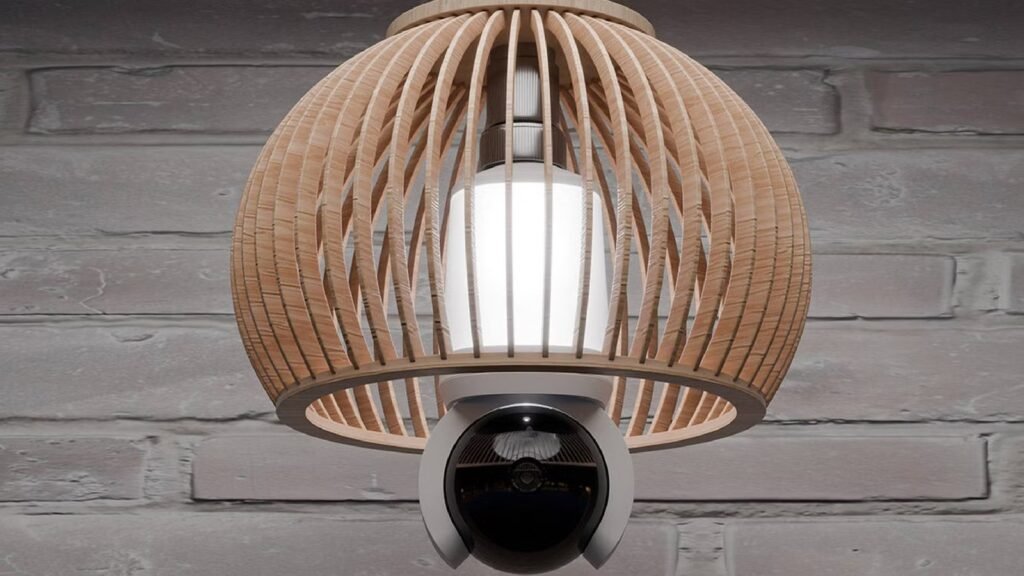 It looks like a normal lightbulb, but it’s actually a 360-degree security camera It looks like a normal lightbulb, but it's actually a 360-degree security camera