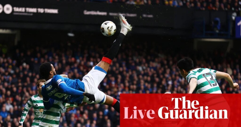 Rangers v Celtic: Scottish Premiership – live | Scottish Premiership Rangers v Celtic: Scottish Premiership – live | Scottish Premiership