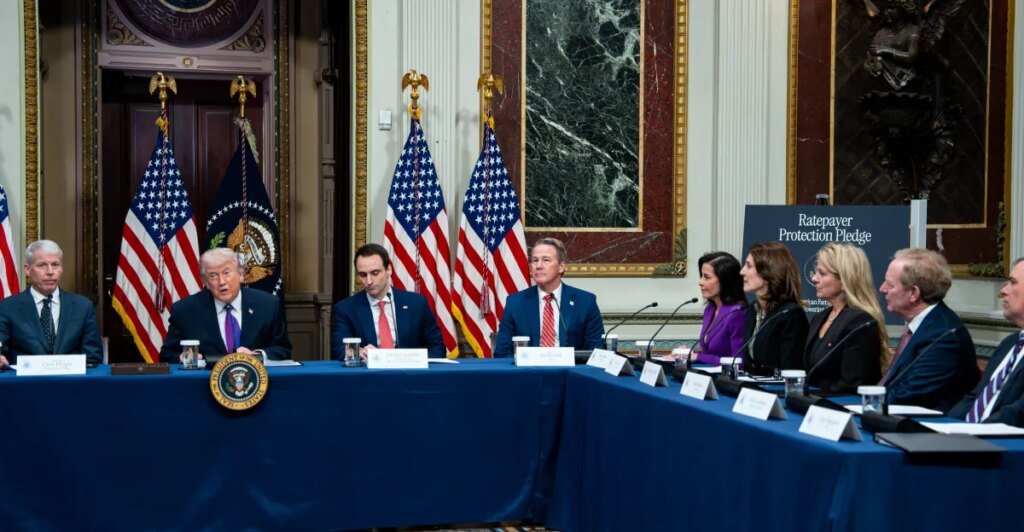 Seven tech giants signed Trump’s pledge to keep electricity costs from spiking around data centers Seven tech giants signed Trump’s pledge to keep electricity costs from spiking around data centers