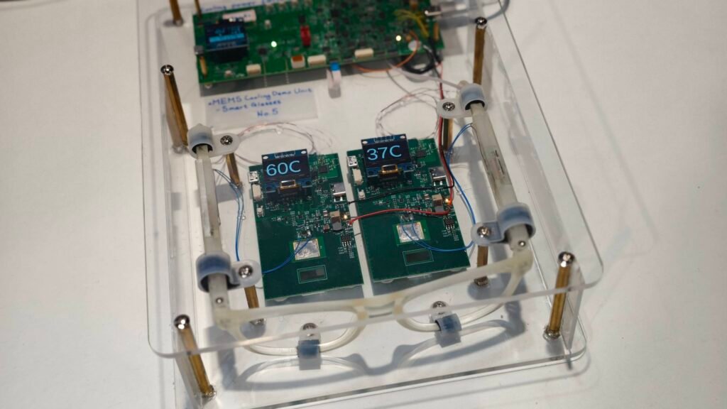 Solid-state cooling tech will transform wearables and XR glasses, and I got an early look