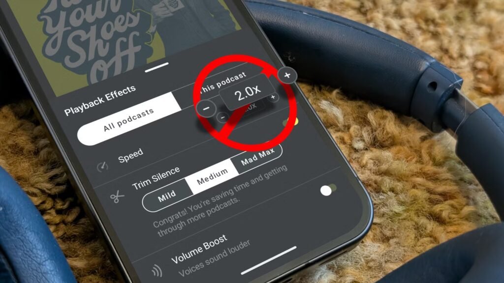 Stop speeding up podcasts and audiobooks