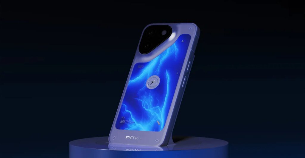Tecno’s latest concept phone is lit by neon Tecno’s latest concept phone is lit by neon