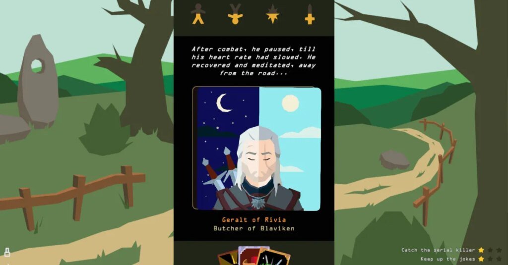 The Witcher is a perfect fit for Reigns’ Tinder-like roleplaying The Witcher is a perfect fit for Reigns’ Tinder-like roleplaying