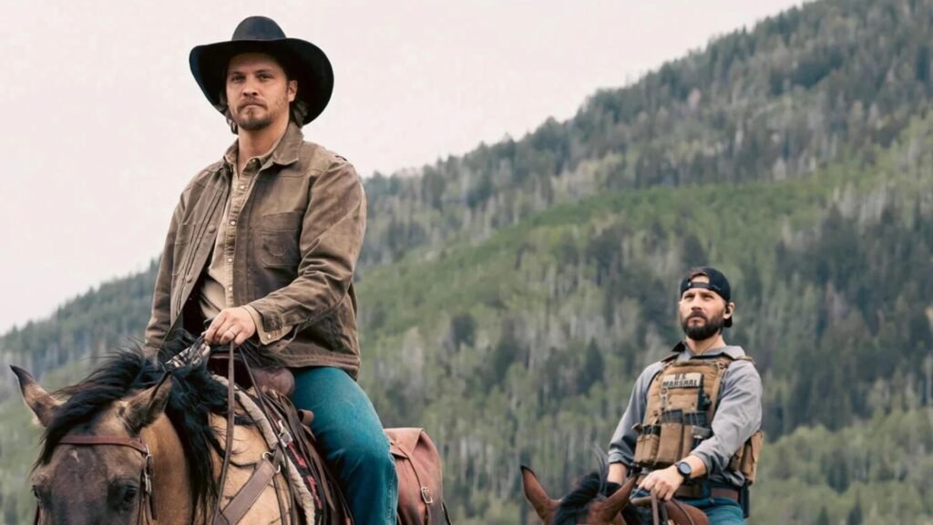 ‘This is what we get to replace Yellowstone? No thanks!’: Taylor Sheridan spinoff Marshals slammed by fans as ‘predictable cop show’ after episode 1 premiere A marshal follows Kayce on horseback