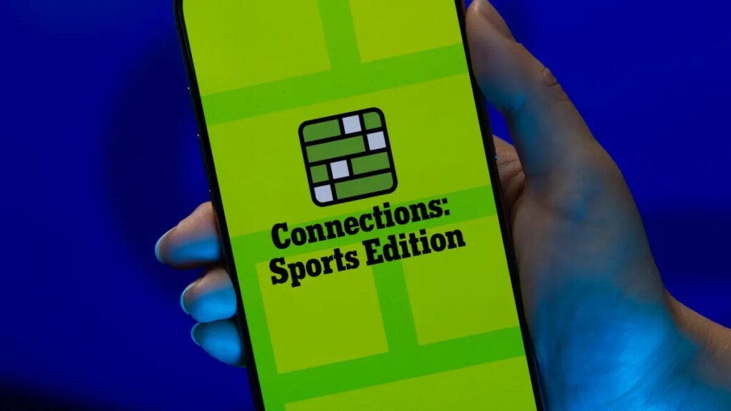 Today’s NYT Connections: Sports Edition Hints, Answers for March 9 #532 NYT Connections: Sport Edition on a phone