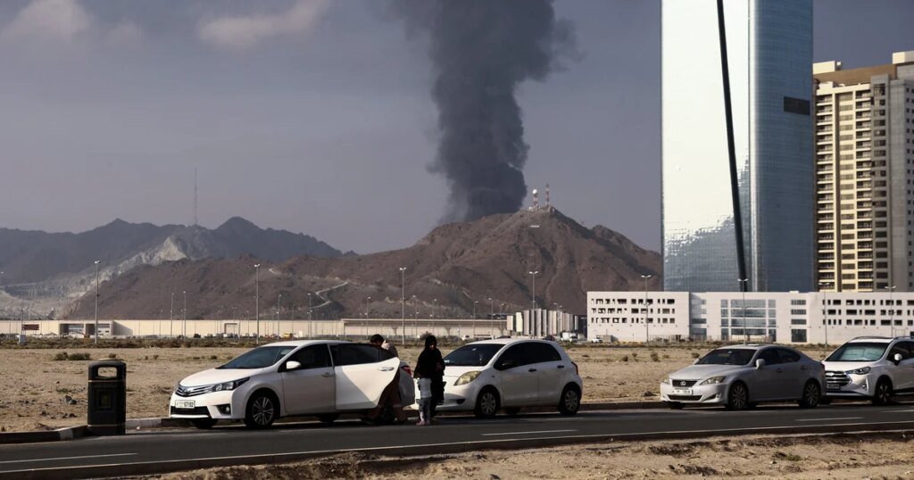 U.S.-Israeli war with Iran spreads, as Iran’s neighbors warn strikes won’t “go unanswered” U.S.-Israeli war with Iran spreads, as Iran's neighbors warn strikes won't "go unanswered"